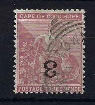 Image of South African States ~ Cape of Good Hope SG 37a FU British Commonwealth Stamp